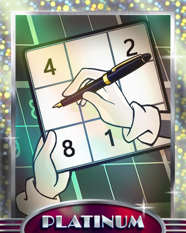 Finding The Solution Platinum Badge - Pogo Daily Sudoku