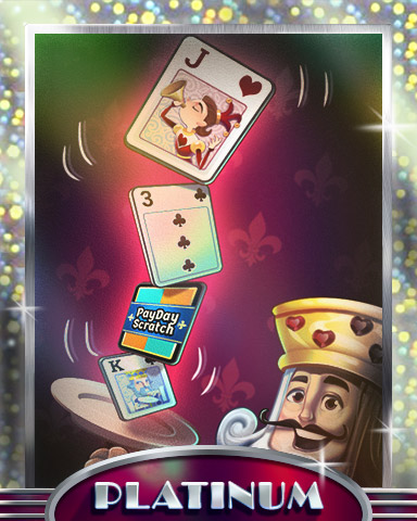 King Of Balance Platinum Badge - Payday Freecell HD