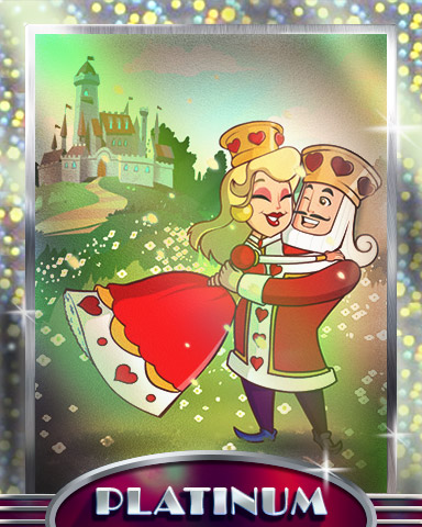 Royal Meadow Platinum Badge - Payday Freecell HD