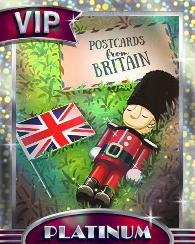Royal Souvenirs Platinum Badge - Postcards From Britain