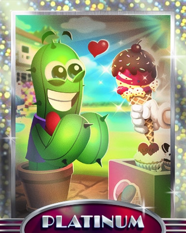 Ice Cream Love Platinum Badge - Poppit! HD