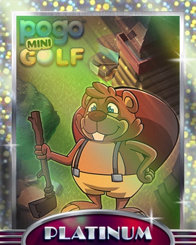 Golf With Matty Platinum Badge - Pogo Mini-Golf