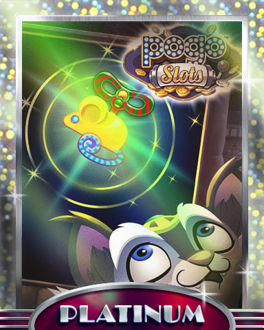 Reeling Mouse Platinum Badge - Pogo™ Slots