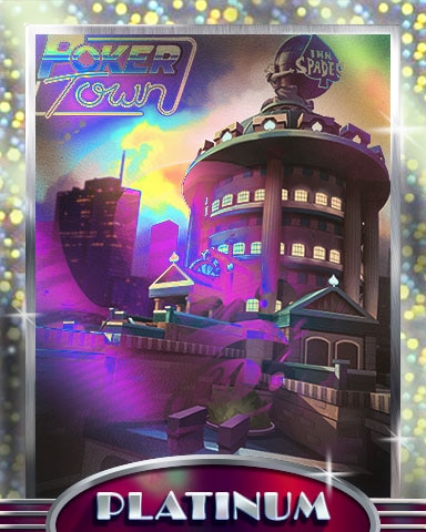 Poker Champion Platinum Badge - Poker Town Poker Champion Platinum Badge - Poker Town