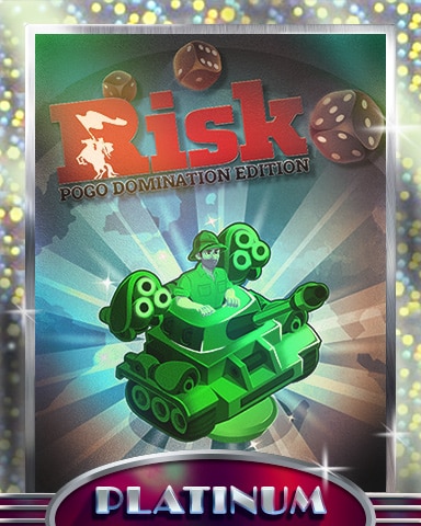 Big Green Tank Platinum Badge - Risk Remaster