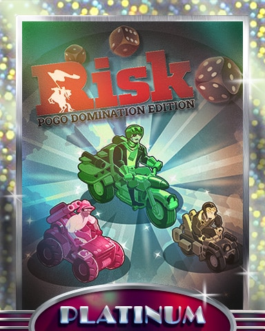 Elite Squad Platinum Badge - RISK: Pogo Domination