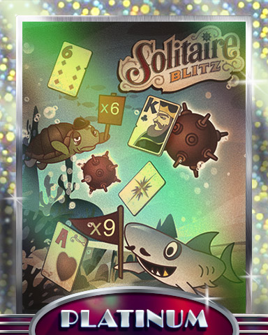 Solitaire At Sea Platinum Badge - Solitaire Blitz