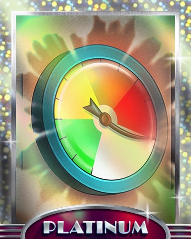 Rising Pressure Platinum Badge - Stack'em HD Rising Pressure Platinum Badge - Stack'em HD