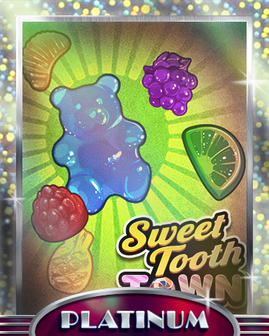 Candy Crew Platinum Badge - Sweet Tooth Town