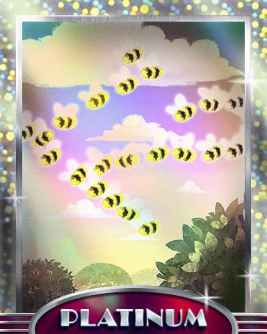 Buzzin Dozen Platinum Badge - Tumble Bees HD