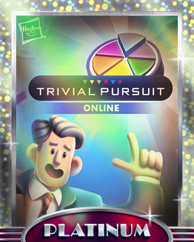 Let's Play Trivial Pursuit Platinum Badge - Trivial Pursuit Online