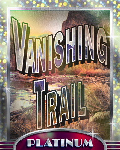 Hit The Trail Platinum Badge - Vanishing Trail