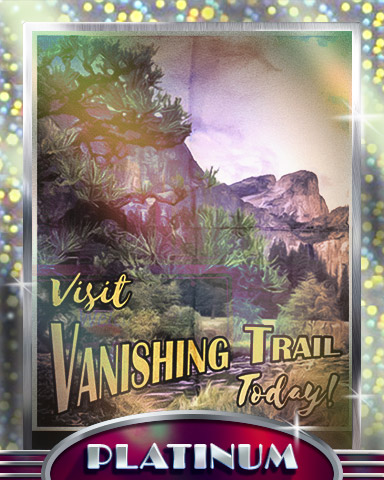 Yosemite Trail Platinum Badge - Vanishing Trail