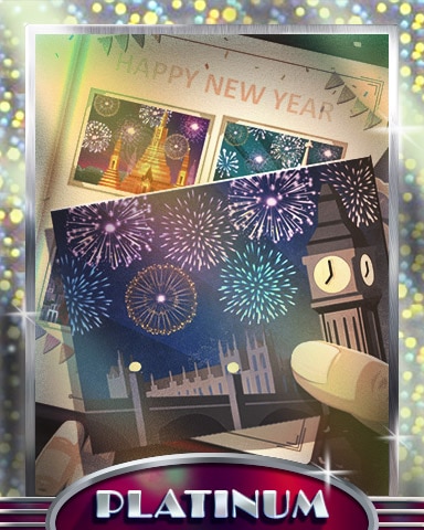 London New Years Platinum Badge - StoryQuest