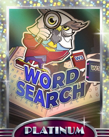 Pop-Up Words Platinum Badge - Word Search Daily HD