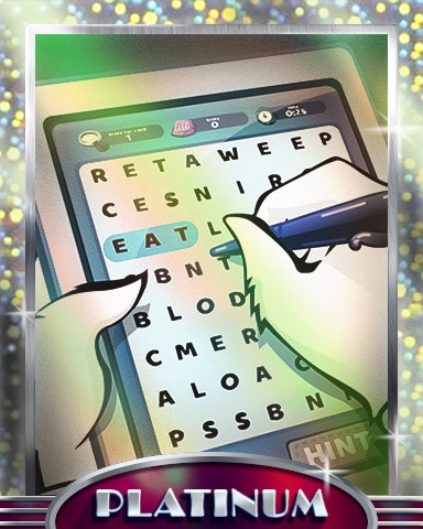 Words On The Go Platinum Badge - Word Search Daily HD