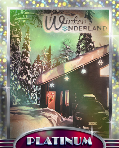 Holiday Home Platinum Badge - Winter Wonderland