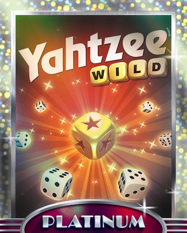 Roll On The Wild Side Platinum Badge - Yahtzee! Wild