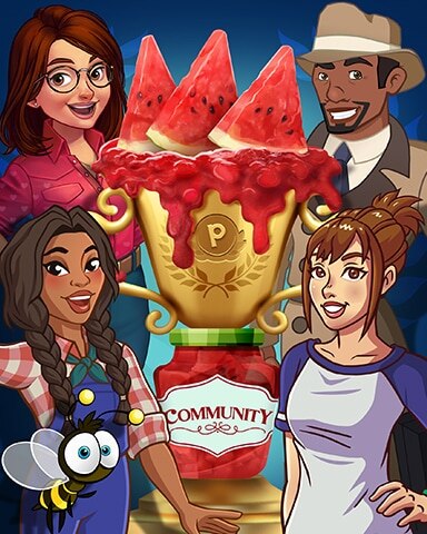Community Opulent Fruit Fest Bingo Badge - Sweet Tooth Town Community Opulent Fruit Fest Bingo Badge - Sweet Tooth Town