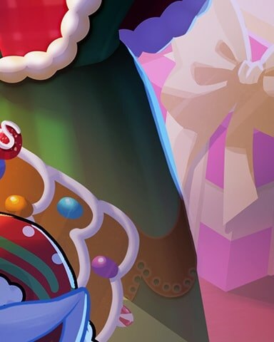 Gingerbread Decorations O3 Badge - World Class Solitaire HD