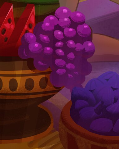 Opulent Fruit Fest B5 Badge - Word Whomp HD Opulent Fruit Fest B5 Badge - Word Whomp HD