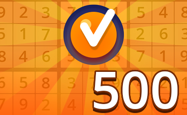 Medium VI Badge - Pogo Daily Sudoku