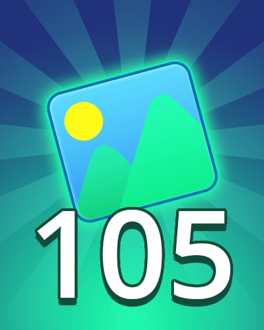 Theme 105 Badge - Pogo Daily Sudoku