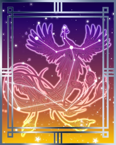 Pogo Azura The Peacock Silver 2 Badge