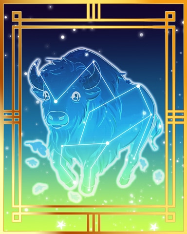 Pogo Tatanka The Celestial Bison Gold 2 Badge Pogo Tatanka The Celestial Bison Gold 2 Badge