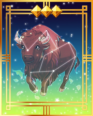 Pogo Tatanka The Celestial Bison Final Gold Badge Pogo Tatanka The Celestial Bison Final Gold Badge