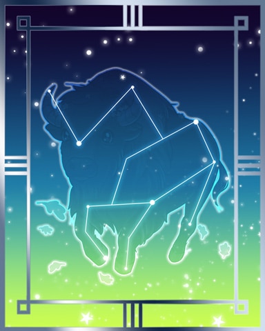 Pogo Tatanka The Celestial Bison Silver 1 Badge Pogo Tatanka The Celestial Bison Silver 1 Badge