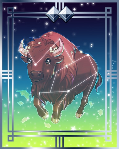 Pogo Tatanka The Celestial Bison Final Silver Badge Pogo Tatanka The Celestial Bison Final Silver Badge