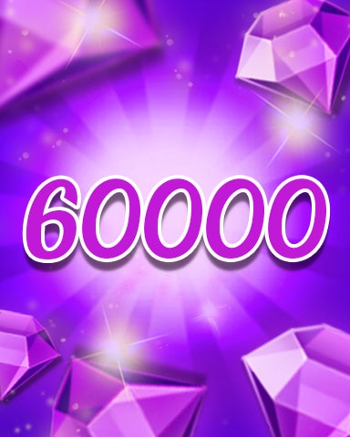 Purple Jewels 60000 Badge - Jewel Academy