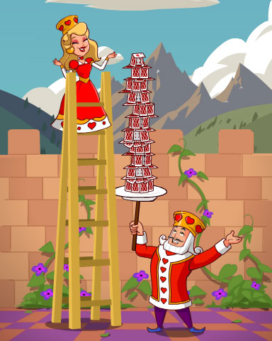 Royal Balancing Act Badge - Payday Freecell HD