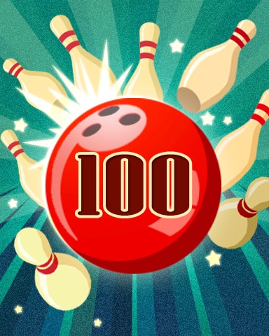 Rank 100 Badge - Pogo™ Bowl