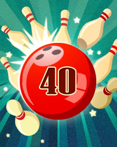 Rank 40 Badge - Pogo™ Bowl