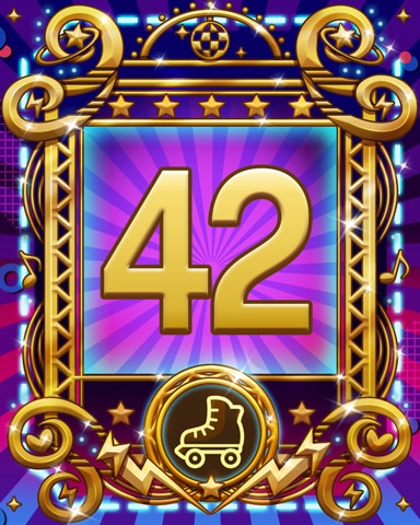 Roller Disco 42 Badge - Canasta HD