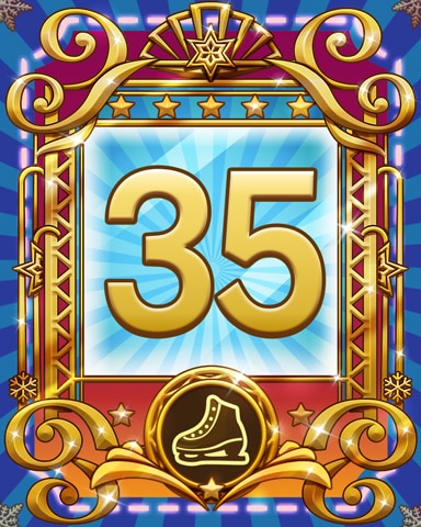 Pogo On Ice 35 Badge - Aces Up! HD