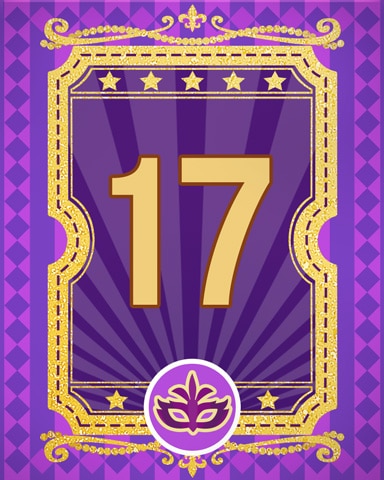 Jazzy Jubilee 17 Badge - Sweet Tooth Town