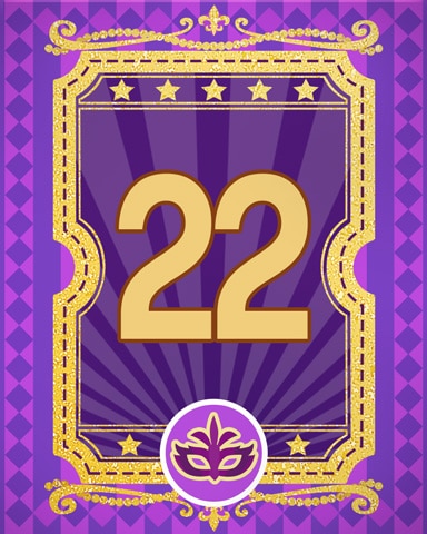 Jazzy Jubilee 22 Badge - MONOPOLY Sudoku