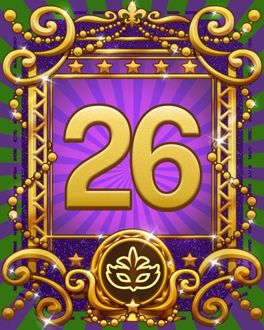 Jazzy Jubilee 26 Badge - Canasta HD