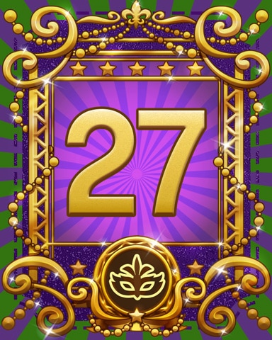 Jazzy Jubilee 27 Badge - Canasta HD