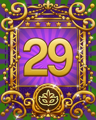 Jazzy Jubilee 29 Badge - Word Whomp HD