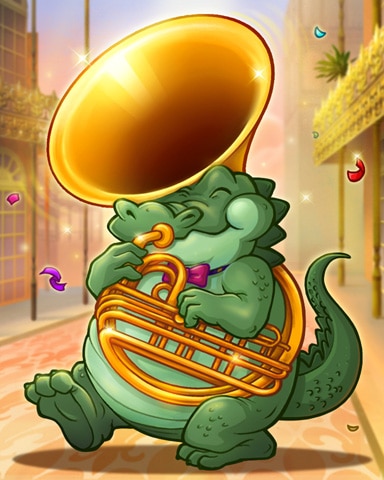 Pogo Tuba Time Badge