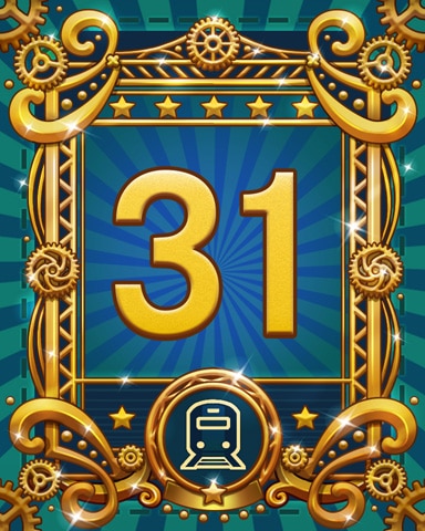 All Aboard 31 Badge - First Class Solitaire HD