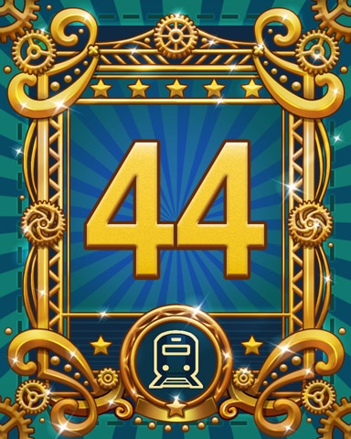 All Aboard 44 Badge - Phlinx II