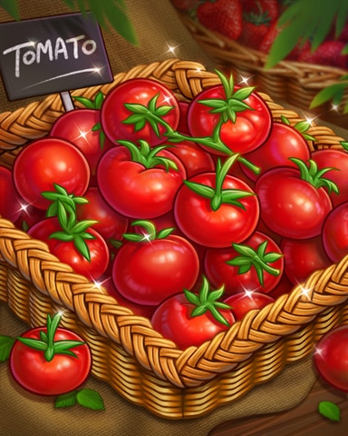 Pogo Garden Fresh Tomatoes Badge