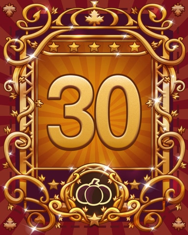 Harvest Feast 30 Badge - Spades HD