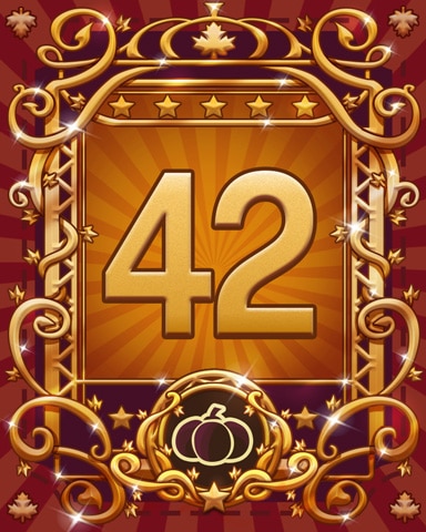 Harvest Feast 42 Badge - Word Whomp HD