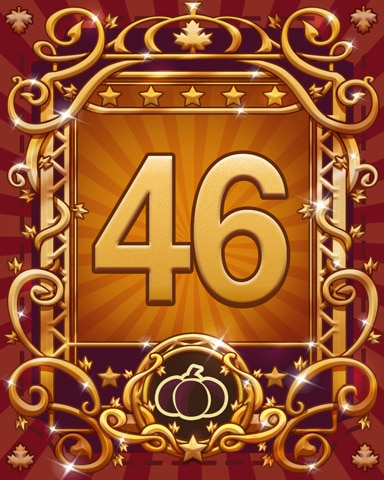 Harvest Feast 46 Badge - Tri-Peaks Solitaire HD